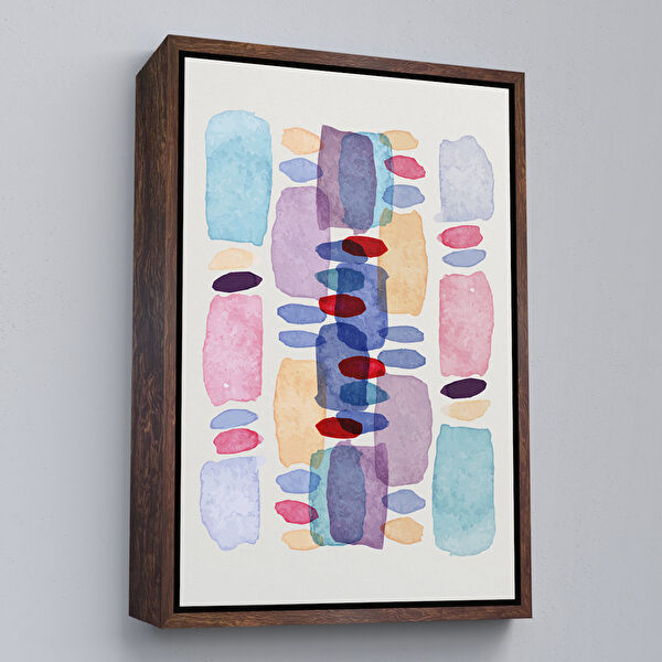 Harita Sepeti Kanvas Tablo