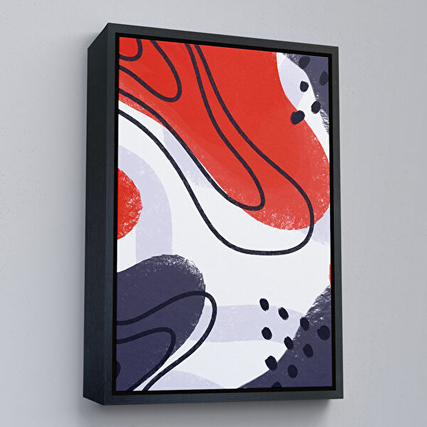 Harita Sepeti Kanvas Tablo