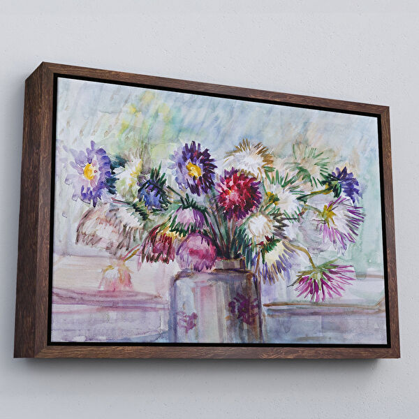 Harita Sepeti Kanvas Tablo