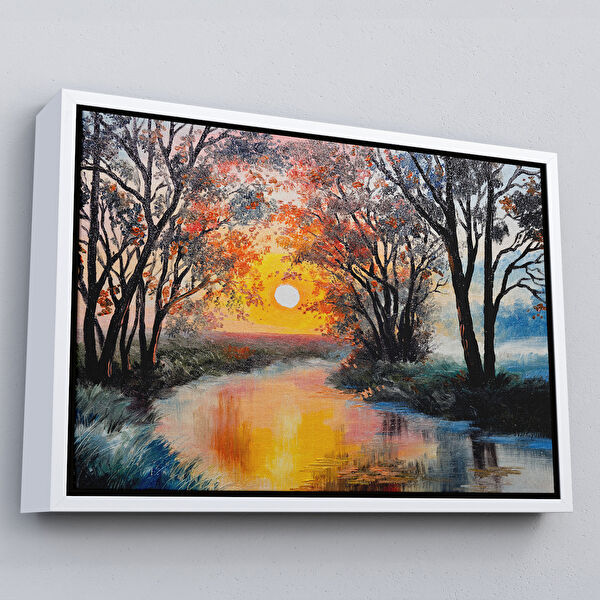 Harita Sepeti Kanvas Tablo