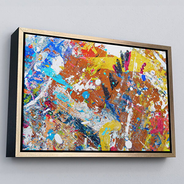 Harita Sepeti Kanvas Tablo