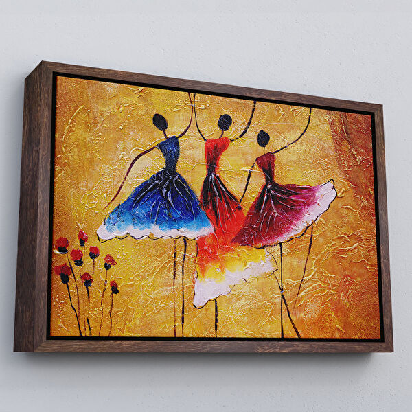 Harita Sepeti Kanvas Tablo