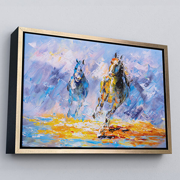 Harita Sepeti Kanvas Tablo