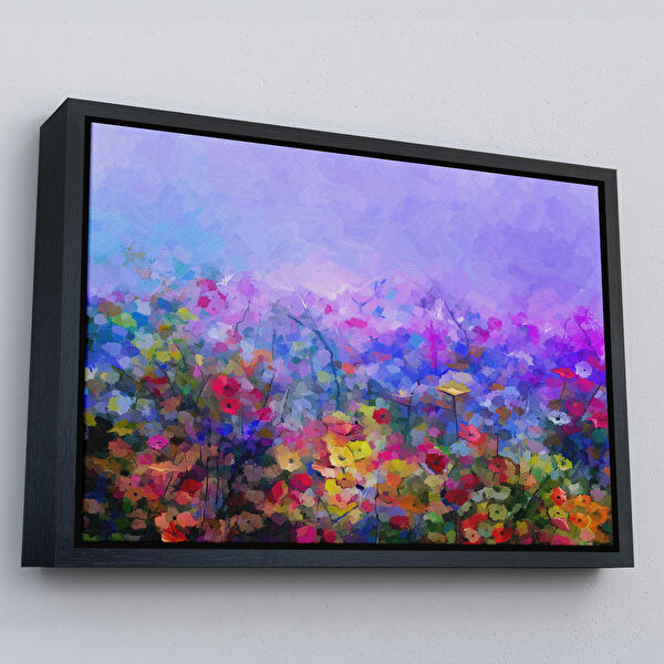 Harita Sepeti Kanvas Tablo