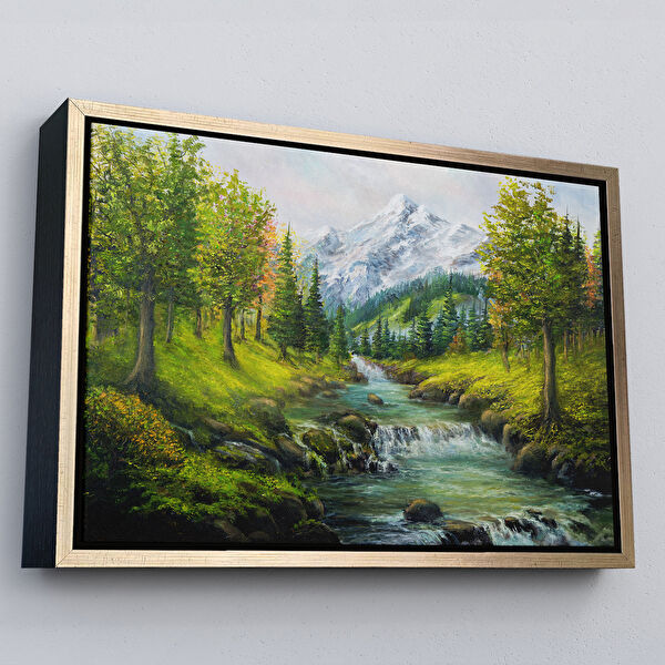 Harita Sepeti Kanvas Tablo