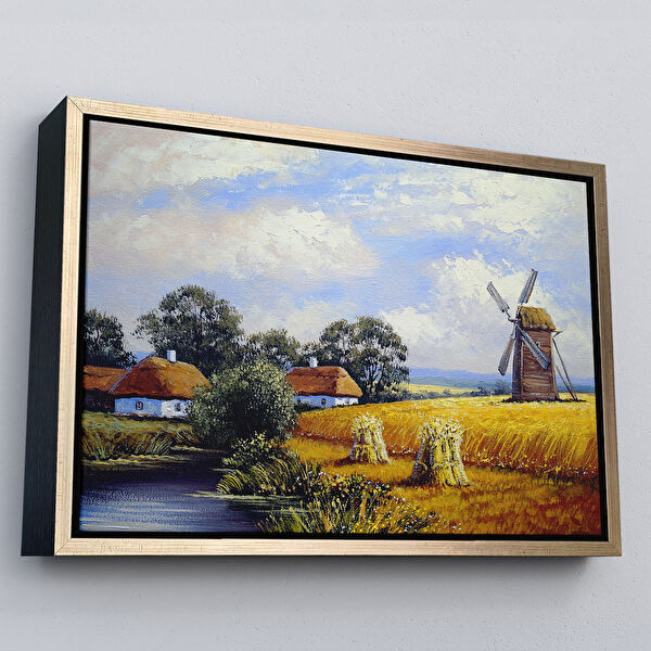 Harita Sepeti Kanvas Tablo