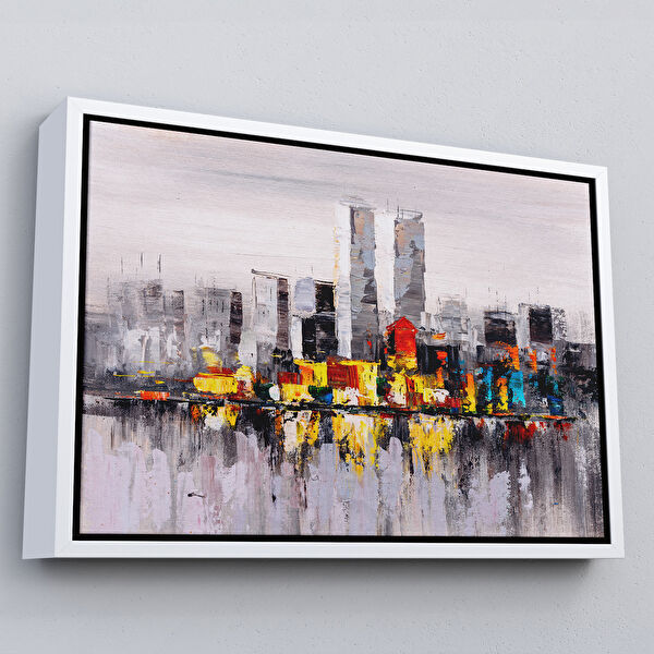 Harita Sepeti Kanvas Tablo