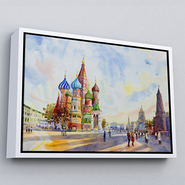 Harita Sepeti Kanvas Tablo