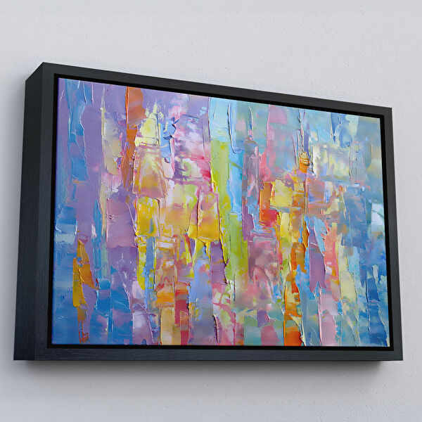 Harita Sepeti Kanvas Tablo