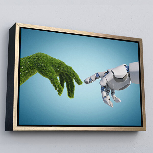 Harita Sepeti Kanvas Tablo