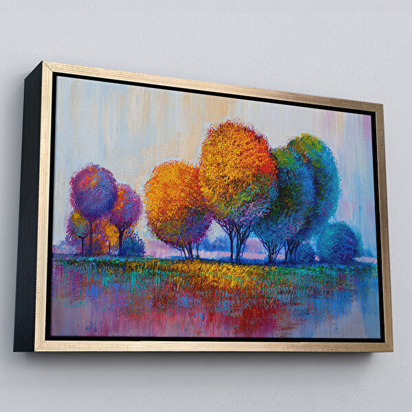 Harita Sepeti Kanvas Tablo