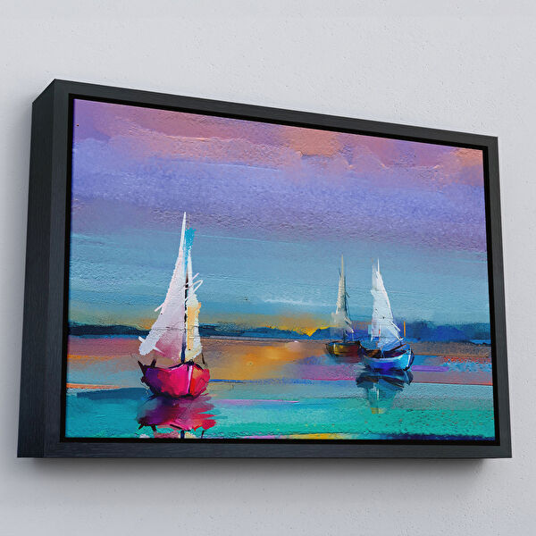 Harita Sepeti Kanvas Tablo