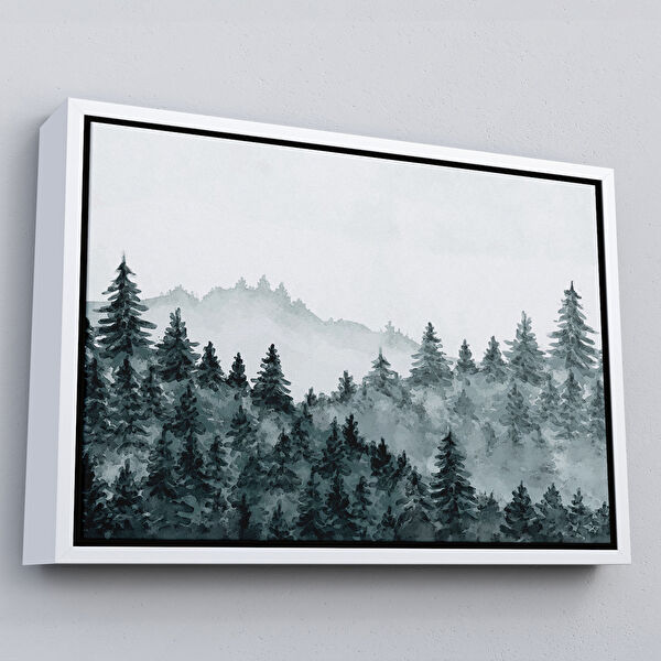 Harita Sepeti Kanvas Tablo