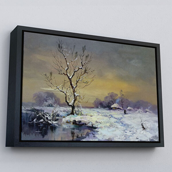 Harita Sepeti Kanvas Tablo