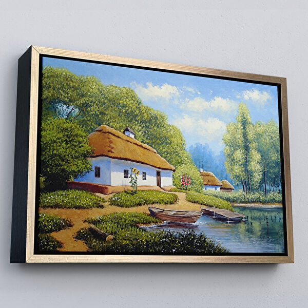 Harita Sepeti Kanvas Tablo