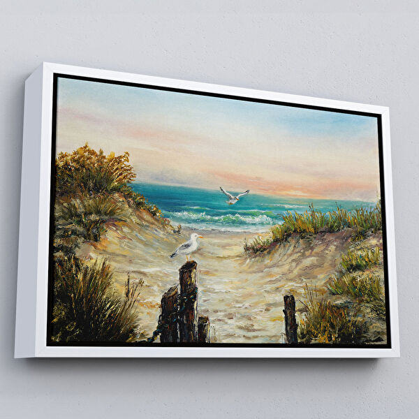 Harita Sepeti Kanvas Tablo