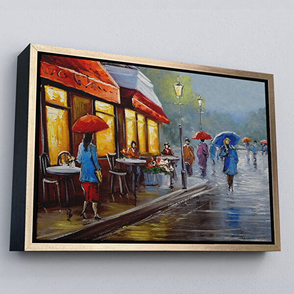 Harita Sepeti Kanvas Tablo