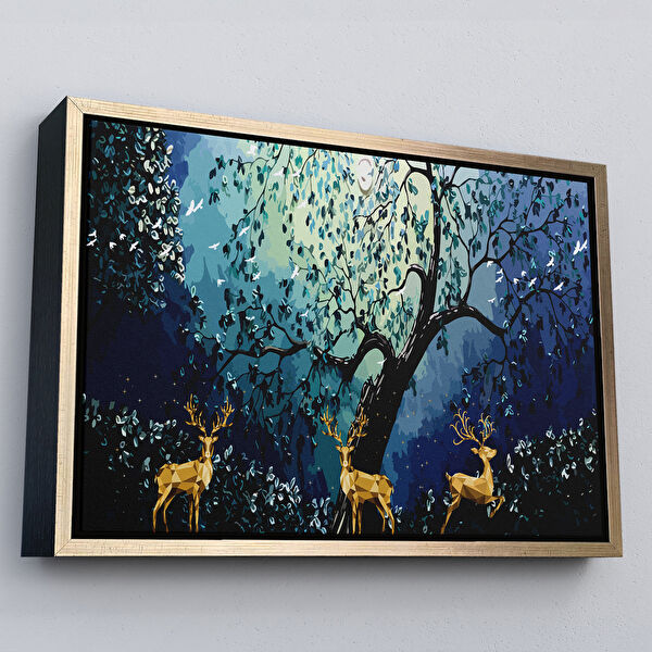 Harita Sepeti Kanvas Tablo