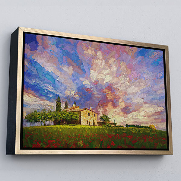 Harita Sepeti Kanvas Tablo