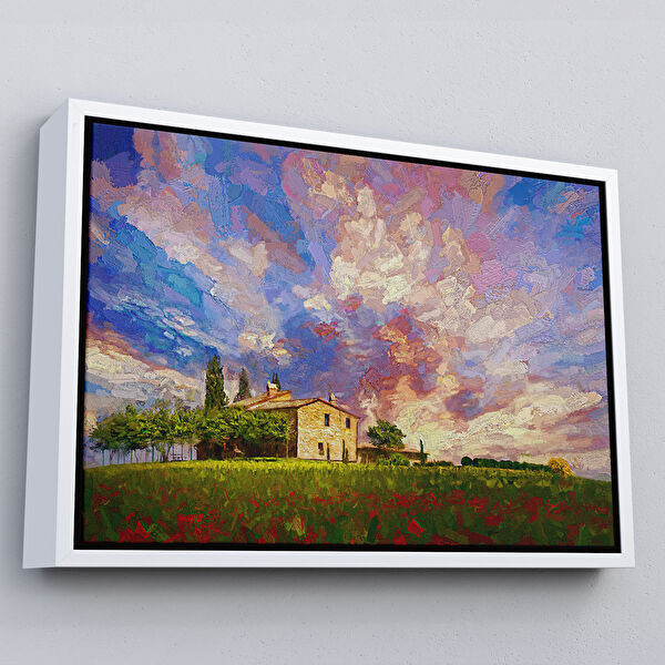 Harita Sepeti Kanvas Tablo