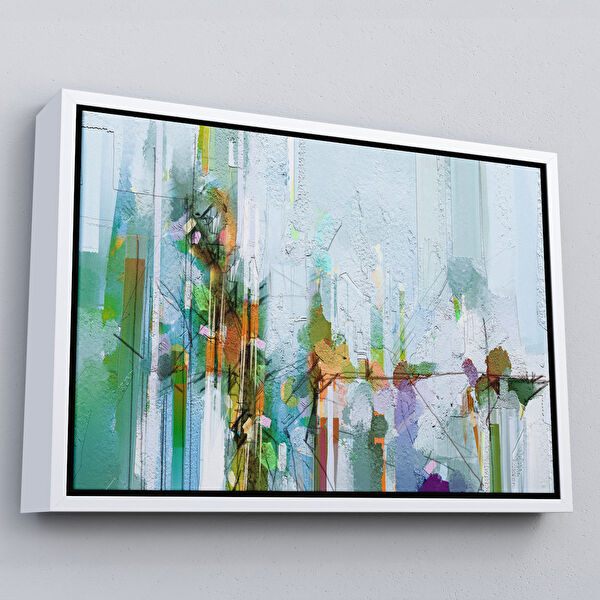 Harita Sepeti Kanvas Tablo