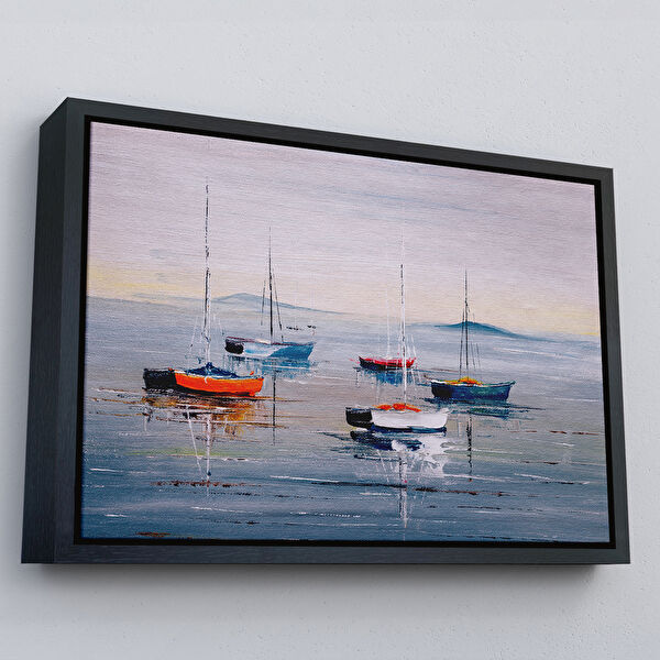 Harita Sepeti Kanvas Tablo