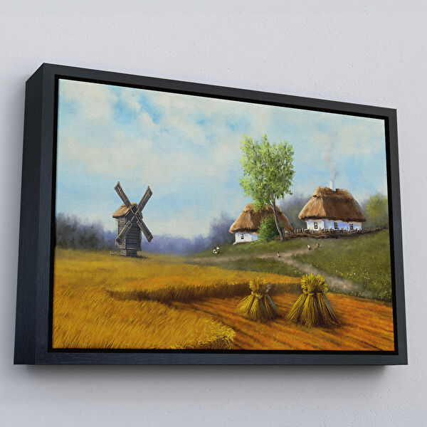 Harita Sepeti Kanvas Tablo