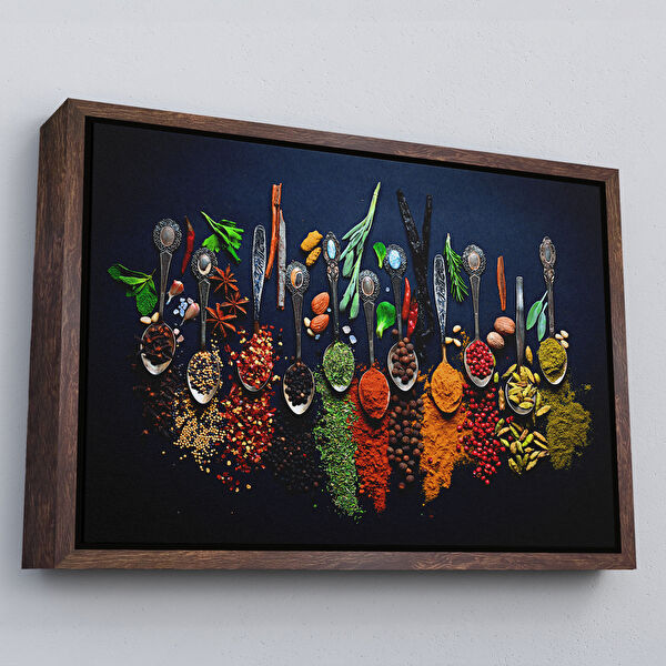 Harita Sepeti Kanvas Tablo