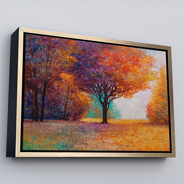 Harita Sepeti Kanvas Tablo