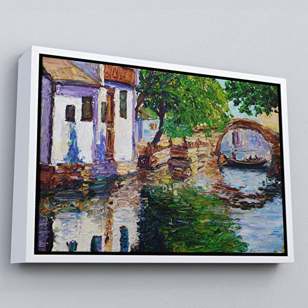 Harita Sepeti Kanvas Tablo