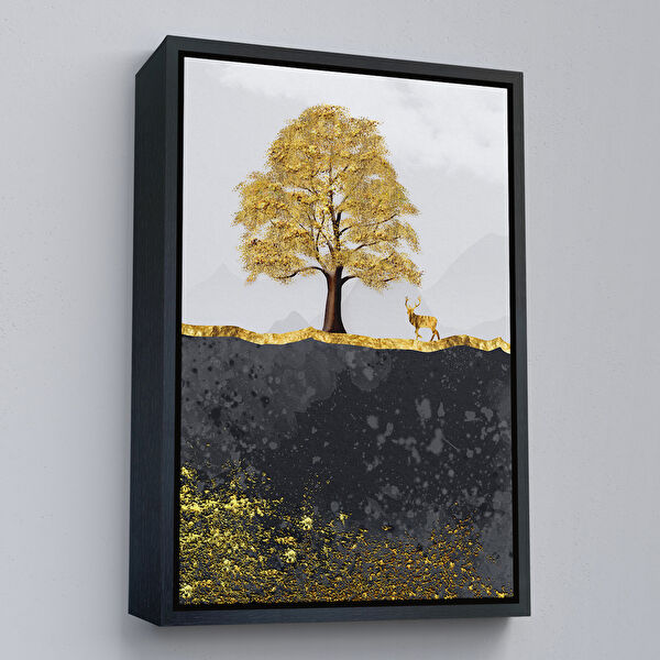 Harita Sepeti Kanvas Tablo