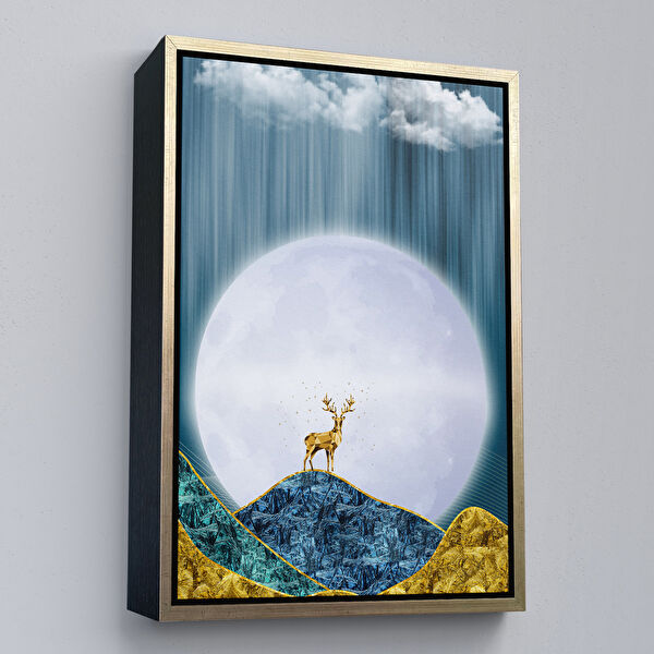 Harita Sepeti Kanvas Tablo