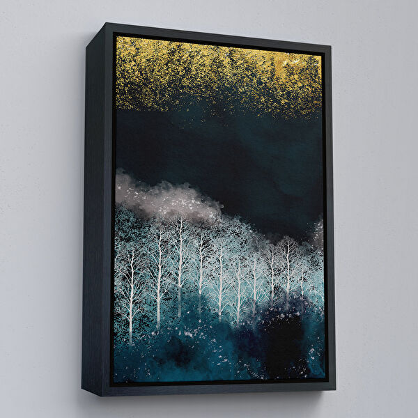 Harita Sepeti Kanvas Tablo