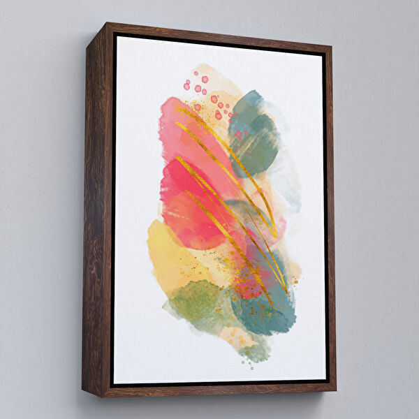 Harita Sepeti Kanvas Tablo