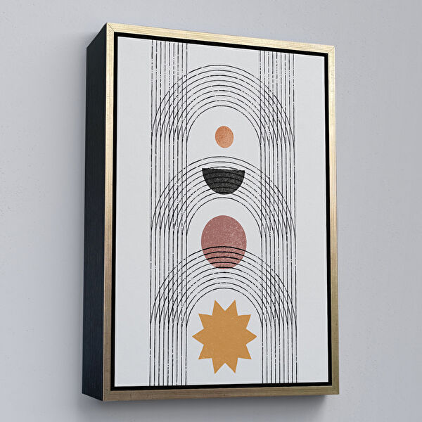 Harita Sepeti Kanvas Tablo