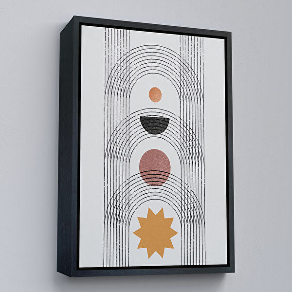 Harita Sepeti Kanvas Tablo