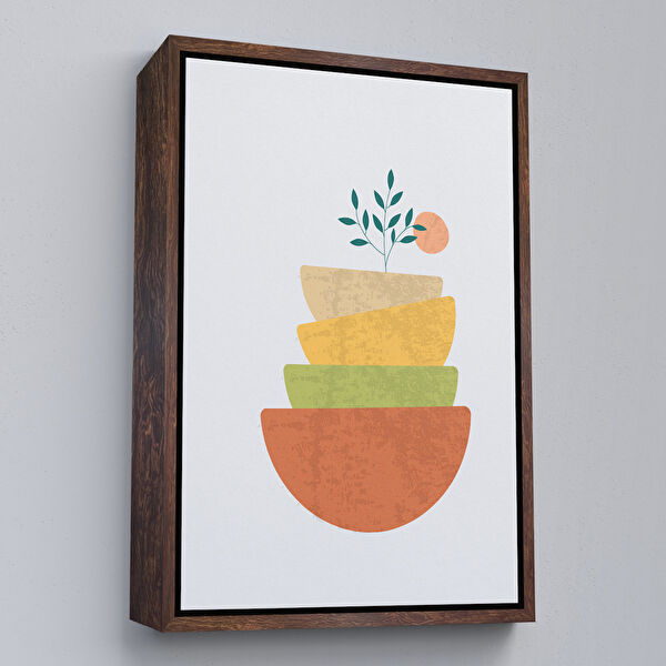 Harita Sepeti Kanvas Tablo