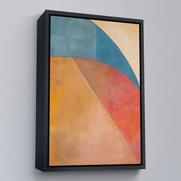 Harita Sepeti Kanvas Tablo