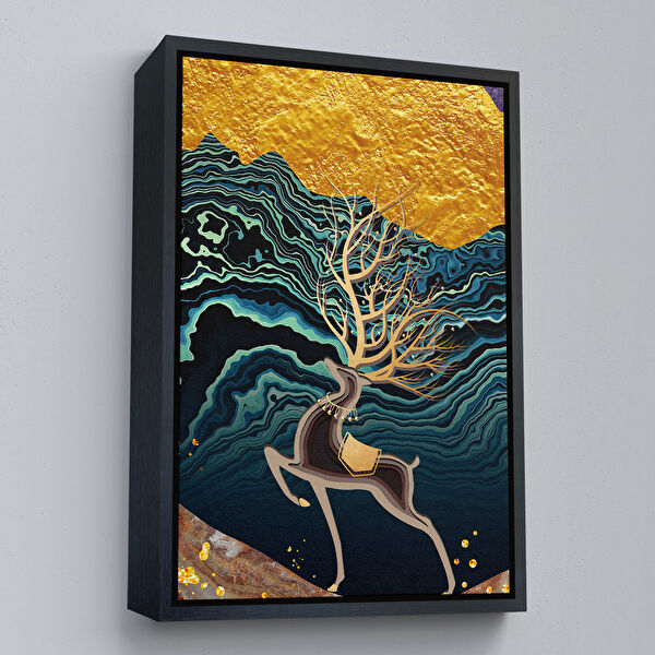 Harita Sepeti Kanvas Tablo