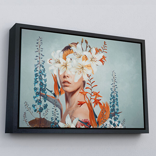 Harita Sepeti Kanvas Tablo