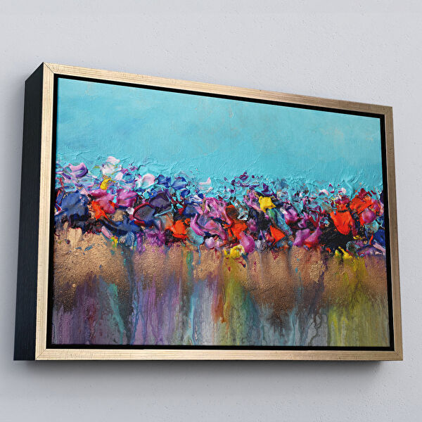 Harita Sepeti Kanvas Tablo