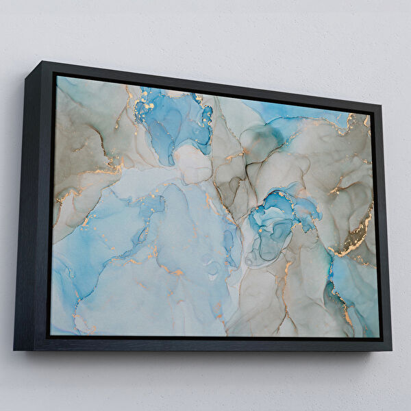 Harita Sepeti Kanvas Tablo