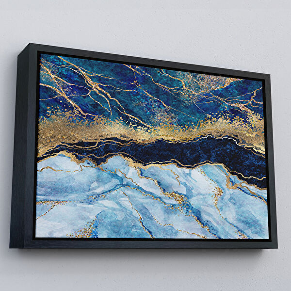 Harita Sepeti Kanvas Tablo