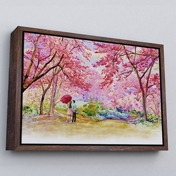 Harita Sepeti Kanvas Tablo