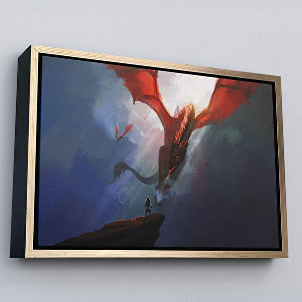 Harita Sepeti Kanvas Tablo