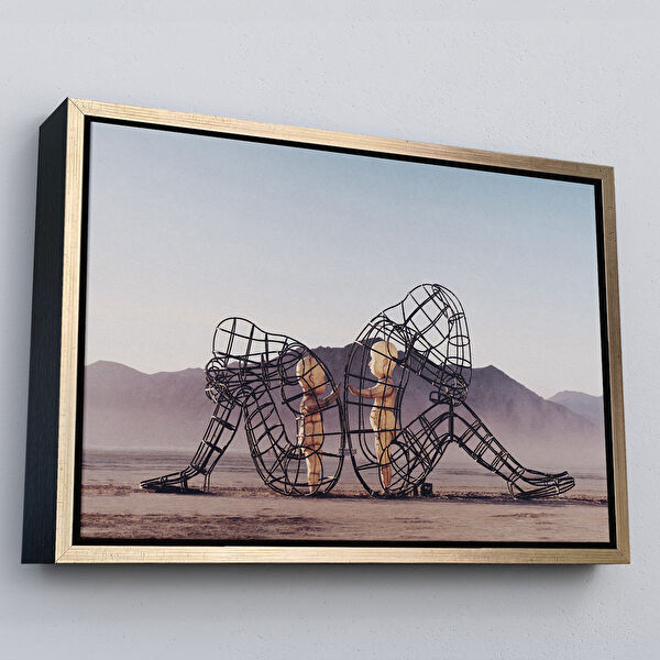 Harita Sepeti Kanvas Tablo