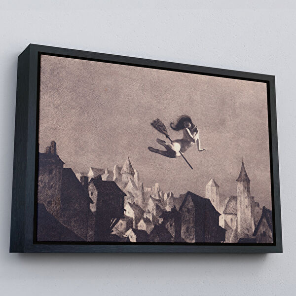 Harita Sepeti Kanvas Tablo