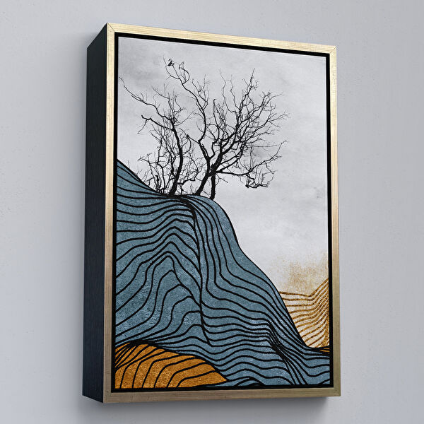 Harita Sepeti Kanvas Tablo