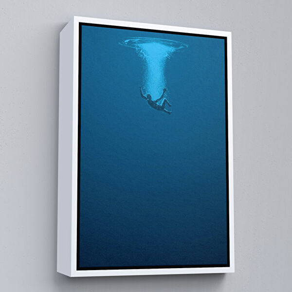 Harita Sepeti Kanvas Tablo