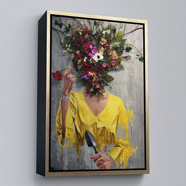 Harita Sepeti Kanvas Tablo